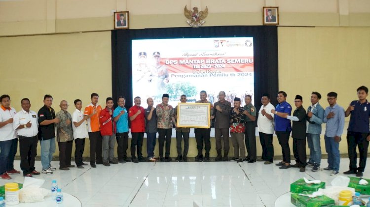 Dari Sidoarjo Deklarasikan Damai untuk Pemilu 2024